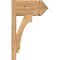 Ekena Millwork Imperial Arts & Crafts Smooth Outlooker, Western Red Cedar, 7 1/2"W x 14"D x 22"H OUT08X14X22IMP03SWR - alternate 4